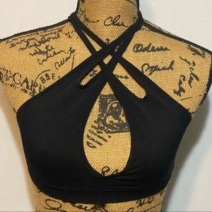 Black multi-way bra/under layer , size M